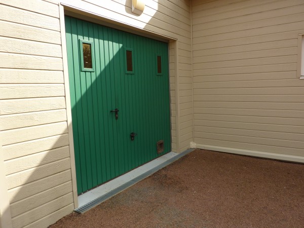 porte basculante en bois avec portillon porte basculante en bois...